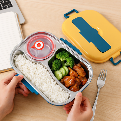 Insulated Food Container Stainless Steel Lunch Box