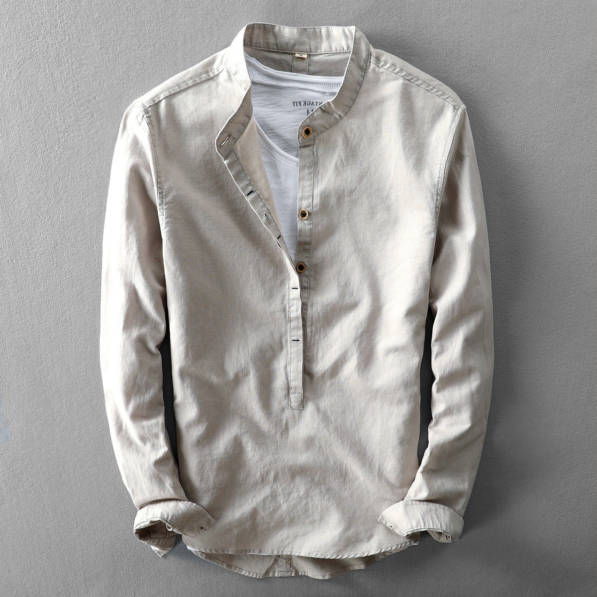 Relaxed Fit Cotton Dress Shirt