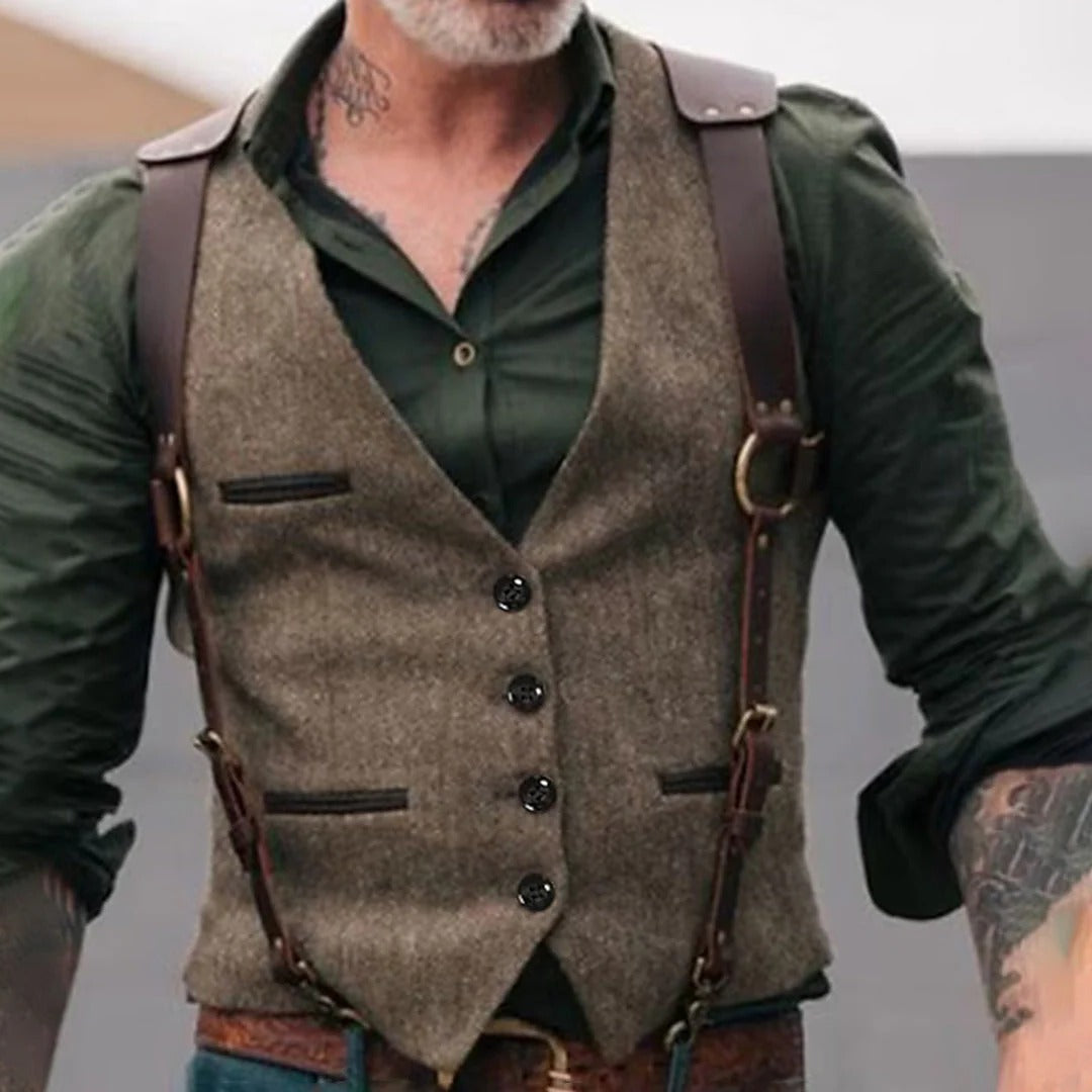 Men's Sleeveless Jacket - Befez