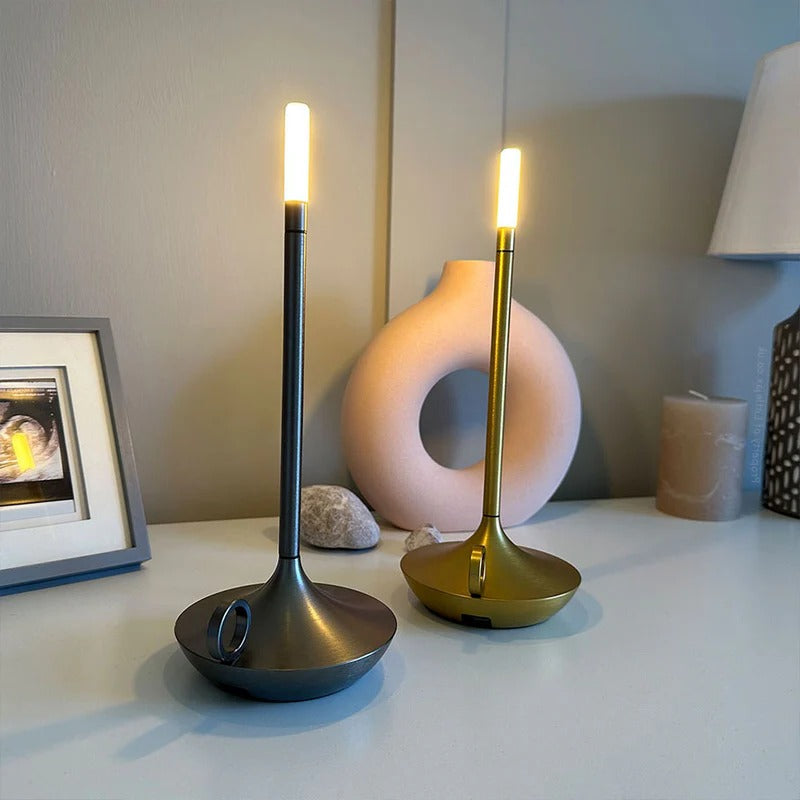 Classic Metal Battery Operated Lamp