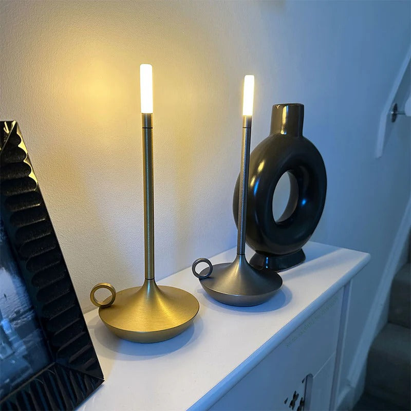 Classic Metal Battery Operated Lamp