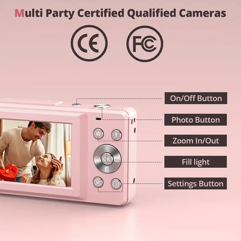Small Vintage Style Digital Camera