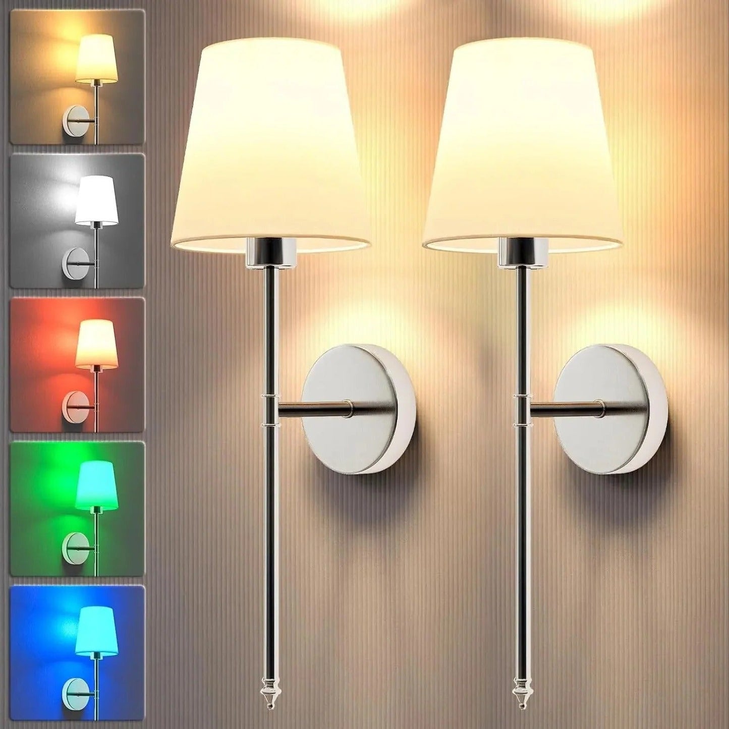 Cordless LED Wall Lamps