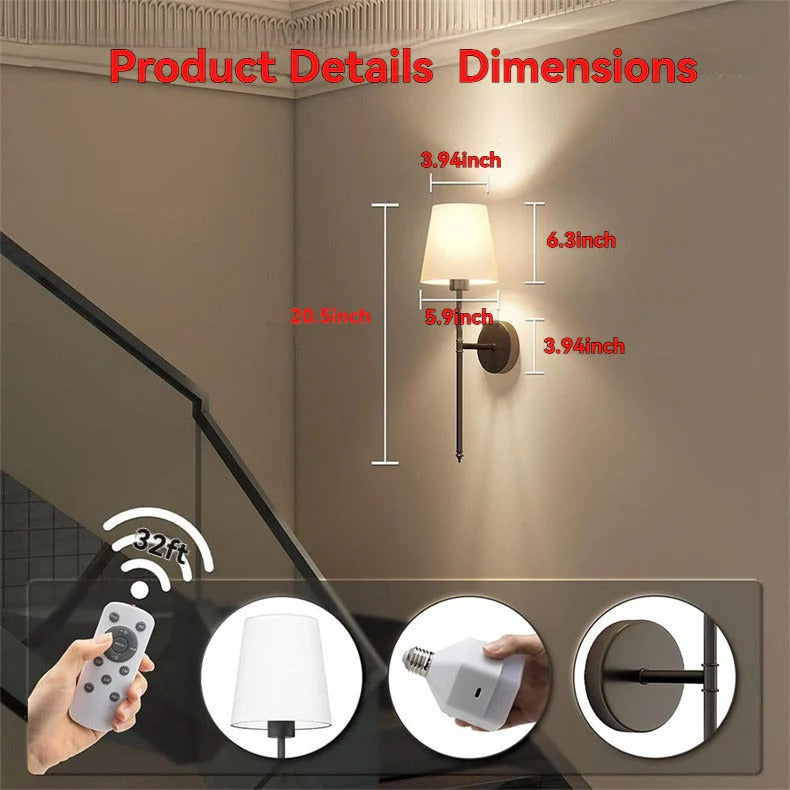 Cordless LED Wall Lamps