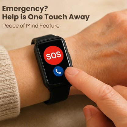 Elderly Safety Alert Smart Watch
