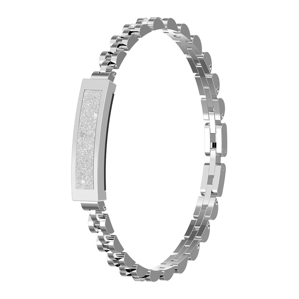 Stylish Silver Link Smart Bracelet