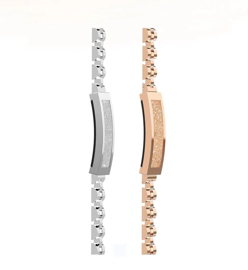 Stylish Silver Link Smart Bracelet