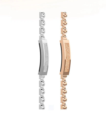 Stylish Silver Link Smart Bracelet