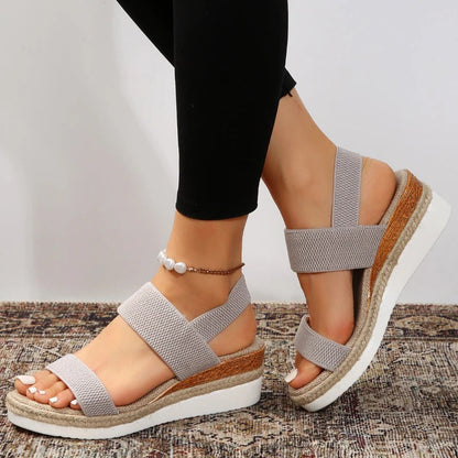 Soft Leather Flat Sandals