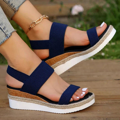 Soft Leather Flat Sandals