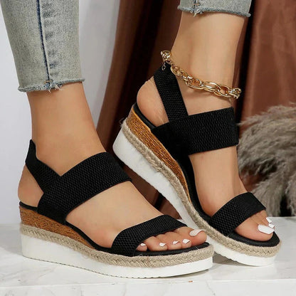 Soft Leather Flat Sandals
