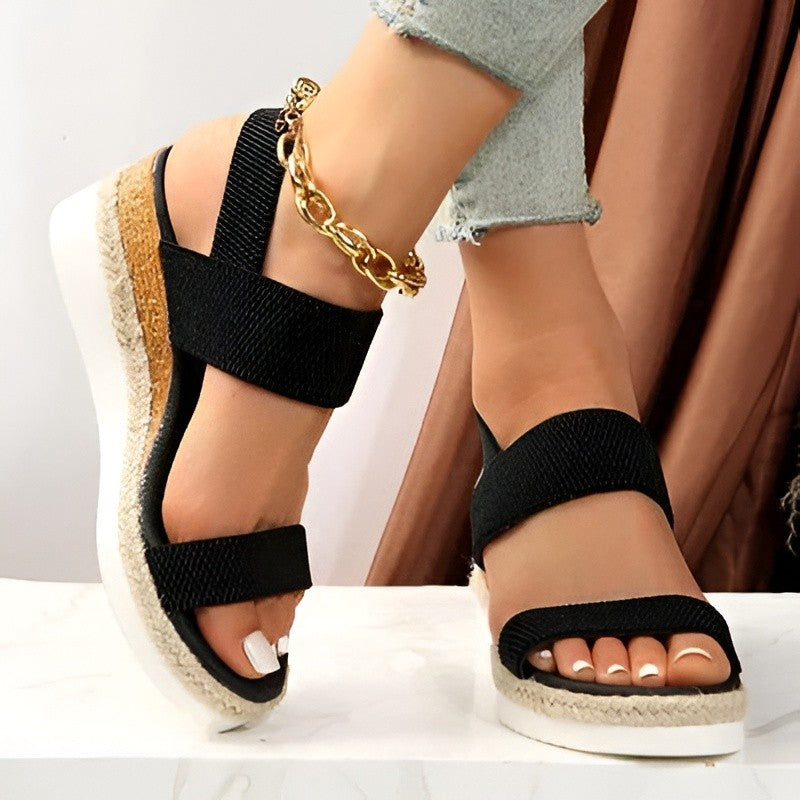 Soft Leather Flat Sandals - Befez