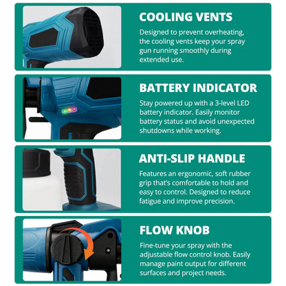 Wireless Electric Spray Gun