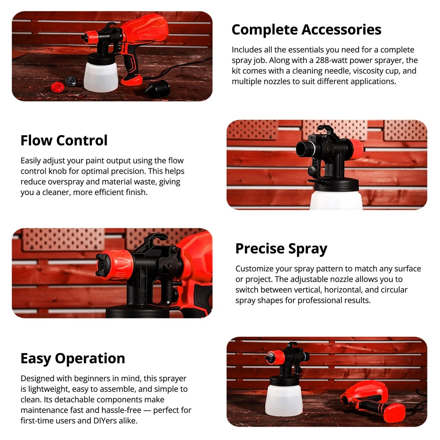 Wireless Electric Spray Gun
