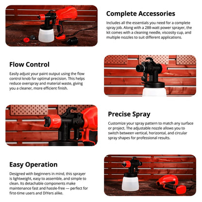Wireless Electric Spray Gun