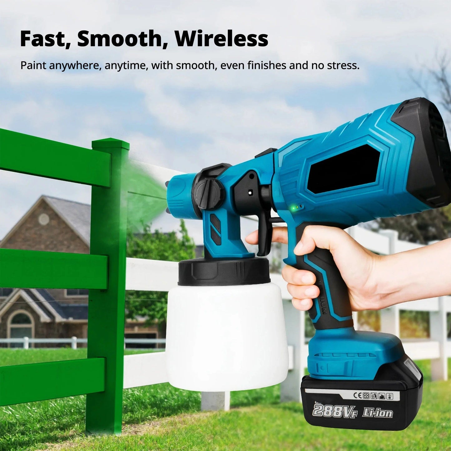 Wireless Electric Spray Gun