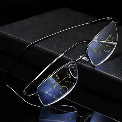 Stylish Anti Blue Light Reading Glasses with UV Shield - Befez