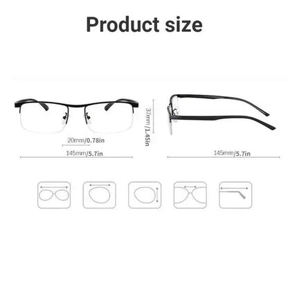 Stylish Anti Blue Light Reading Glasses with UV Shield