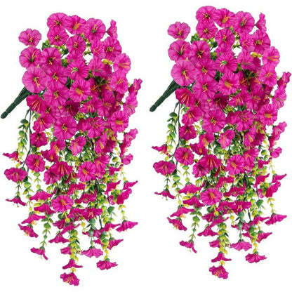 Outdoor Artificial Flower Hanging Garland