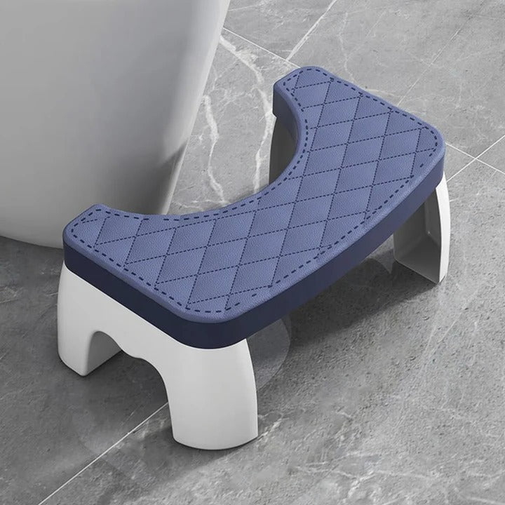 Ergonomic Anti-Slip Toilet Stool for Bathroom Comfort