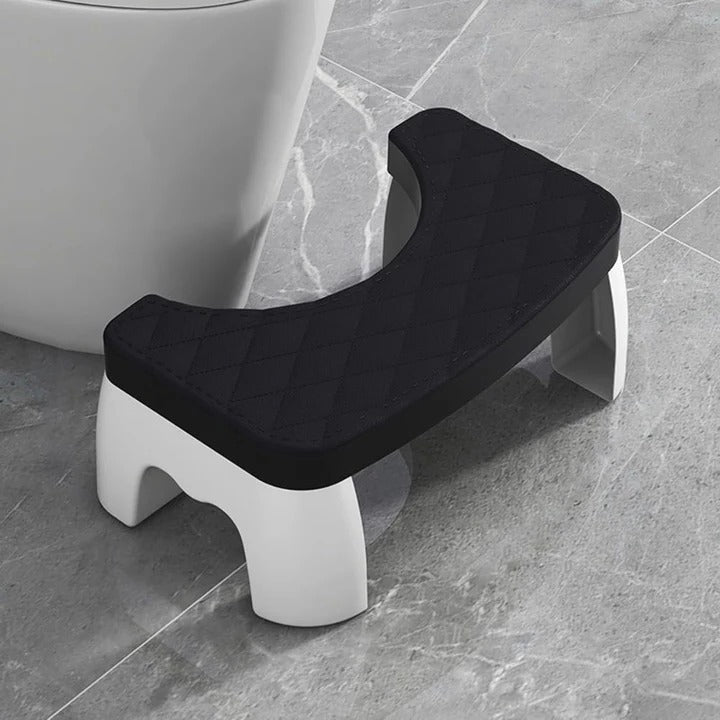 Ergonomic Anti-Slip Toilet Stool for Bathroom Comfort