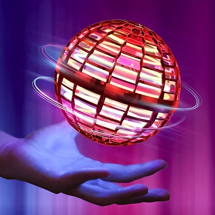 Colorful Glow Floating Orb Ball Toy