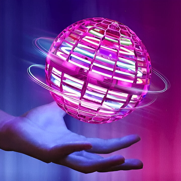 Colorful Glow Floating Orb Ball Toy