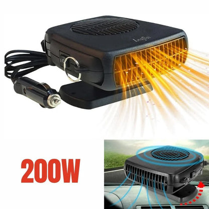 Compact 12V 150W Car Heater and Window Defroster