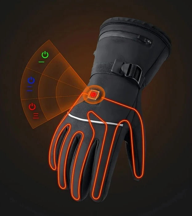 Warm Winter Biker Gloves