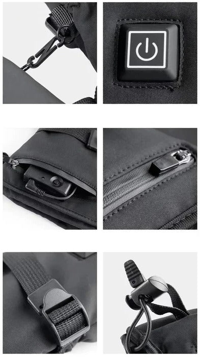 Warm Winter Biker Gloves