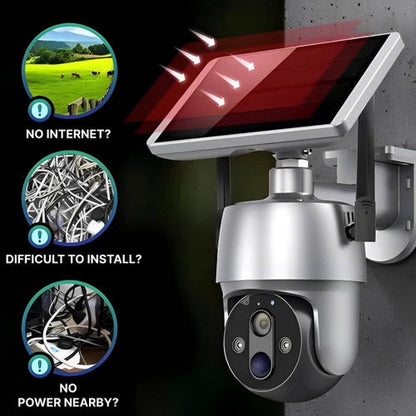 Wireless Solar Security Outdoor Camera