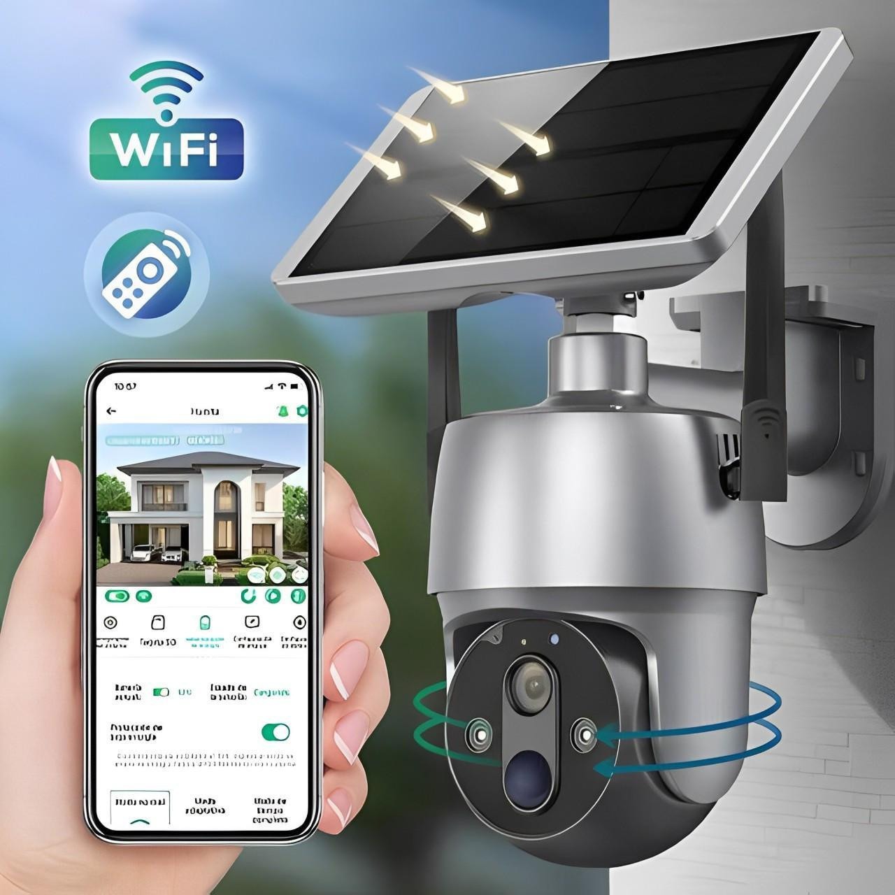 Wireless Solar Security Outdoor Camera - Befez