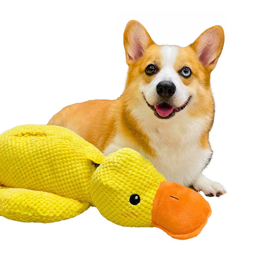 Cuddly Plush Duck Dog Toy - Befez