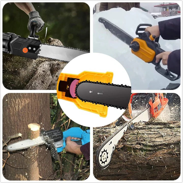 Easy Chainsaw Sharpener Kit, Portable Blade Sharpener Tool