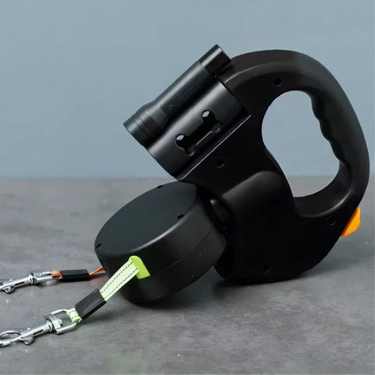 Durable Dual Dog Leash with 360 Swivel Connector - Befez