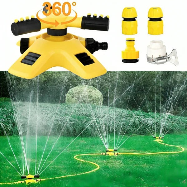 Adjustable Full Circle Garden Sprinkler