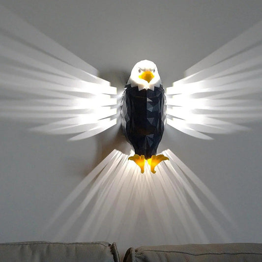 Bright Metal Bird Light Fixture - Befez