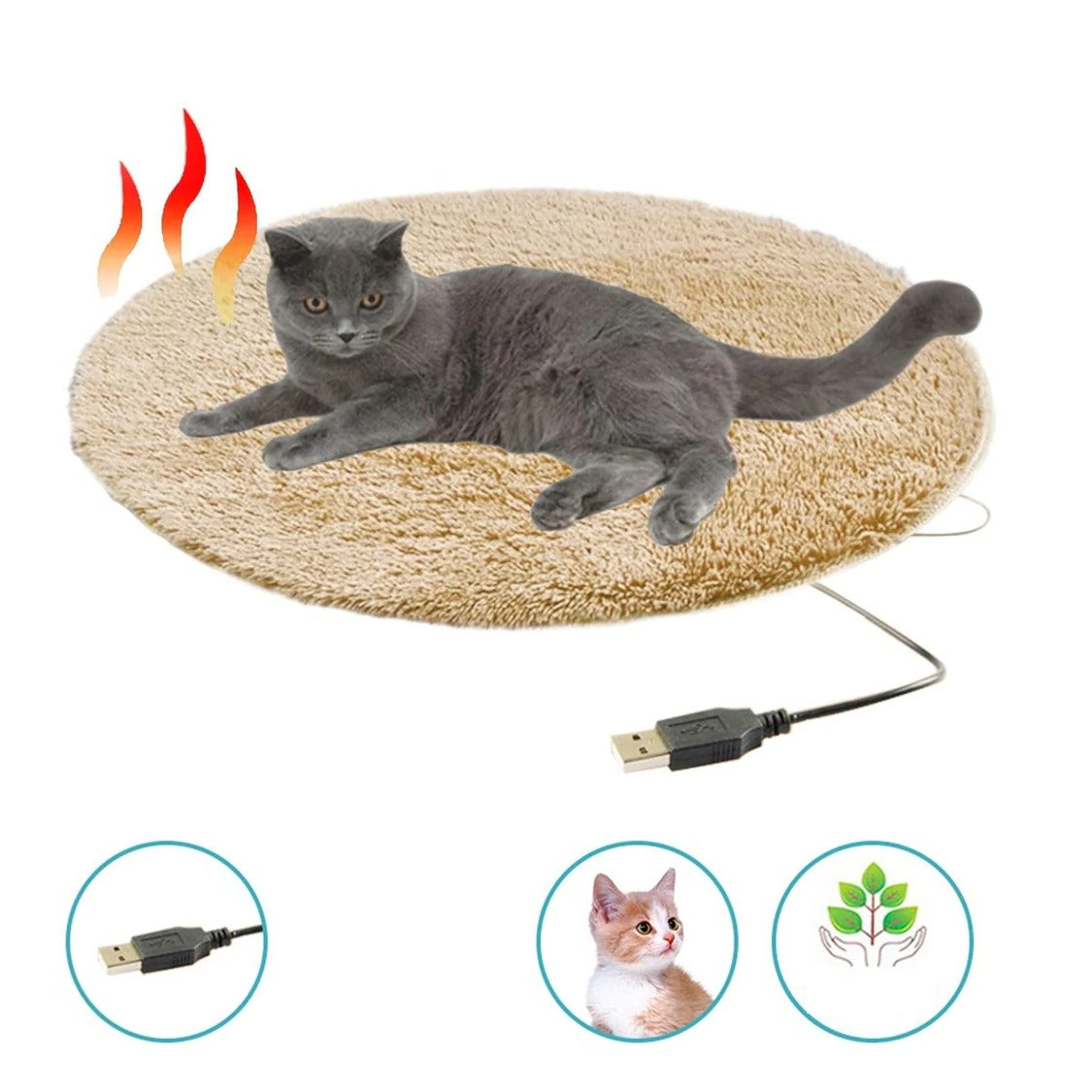 Cozy Warm Pet Heating Pad
