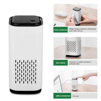 Compact Pet Home Air Cleaner