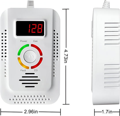 Digital Home Gas and Carbon Monoxide Detector