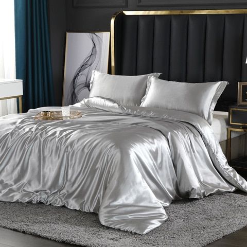 Soft Satin Bedding Set for Comfortable Sleep