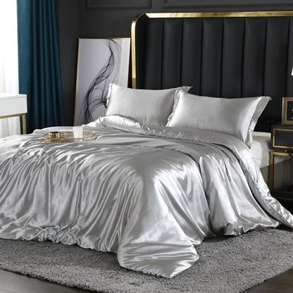 Soft Satin Bedding Set for Comfortable Sleep