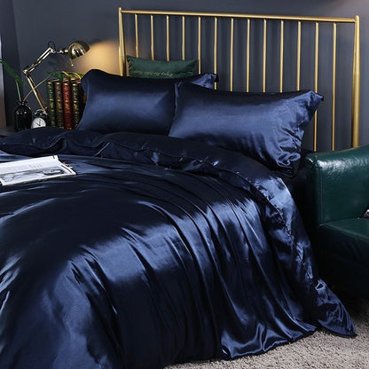 Soft Satin Bedding Set for Comfortable Sleep