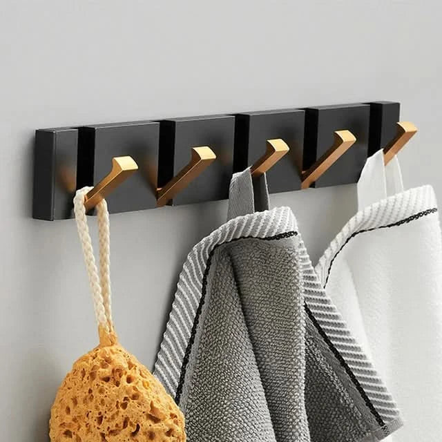 Compact Stainless Steel Folding Wall Hook