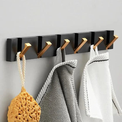 Compact Stainless Steel Folding Wall Hook