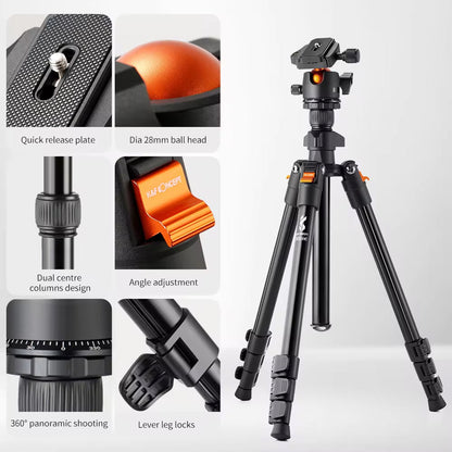 Compact Portable Tripod for Phone and Camera