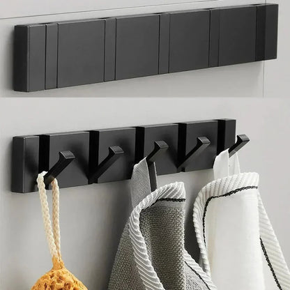 Befez | Slim Metal Wall Hooks – Compact, Folding Hook for Home