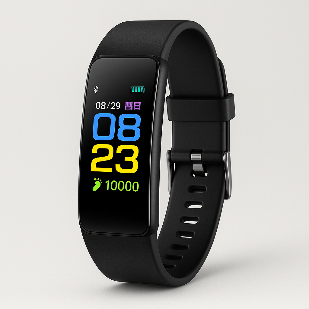 Easy Use Senior Smartwatch with Health Tracker and Big Display