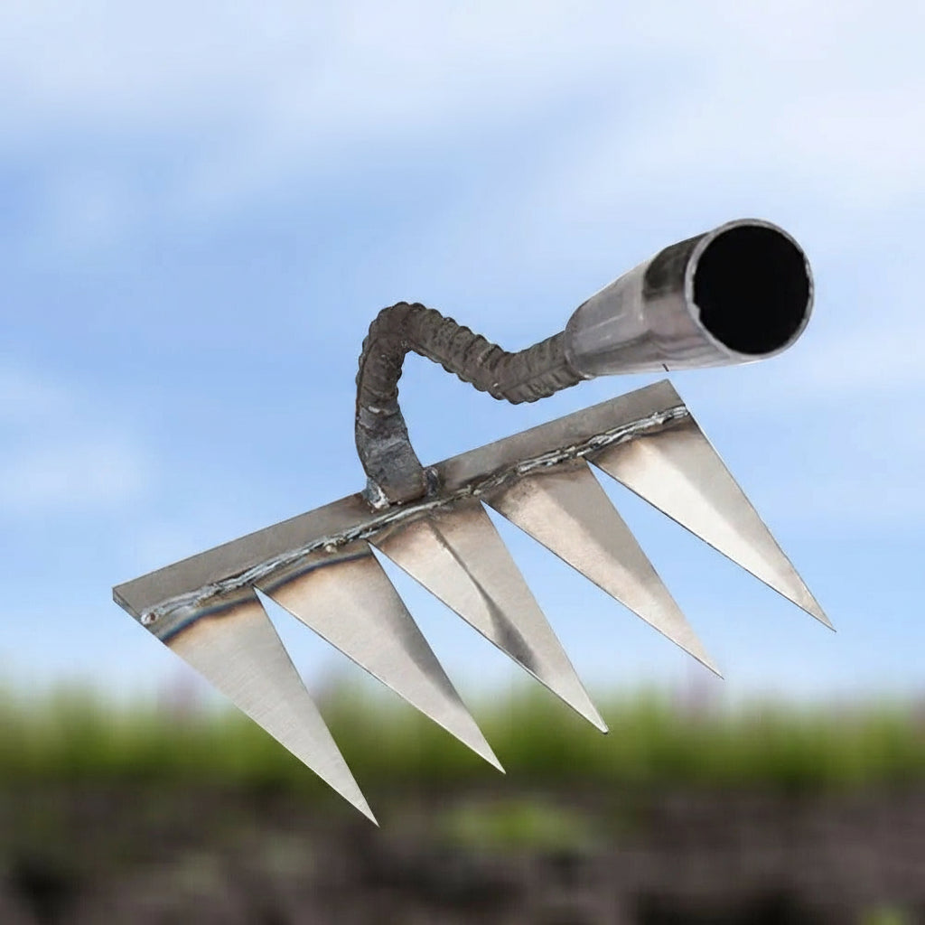 Heavy Duty Garden Rake, Hand Weeder Tool - Befez