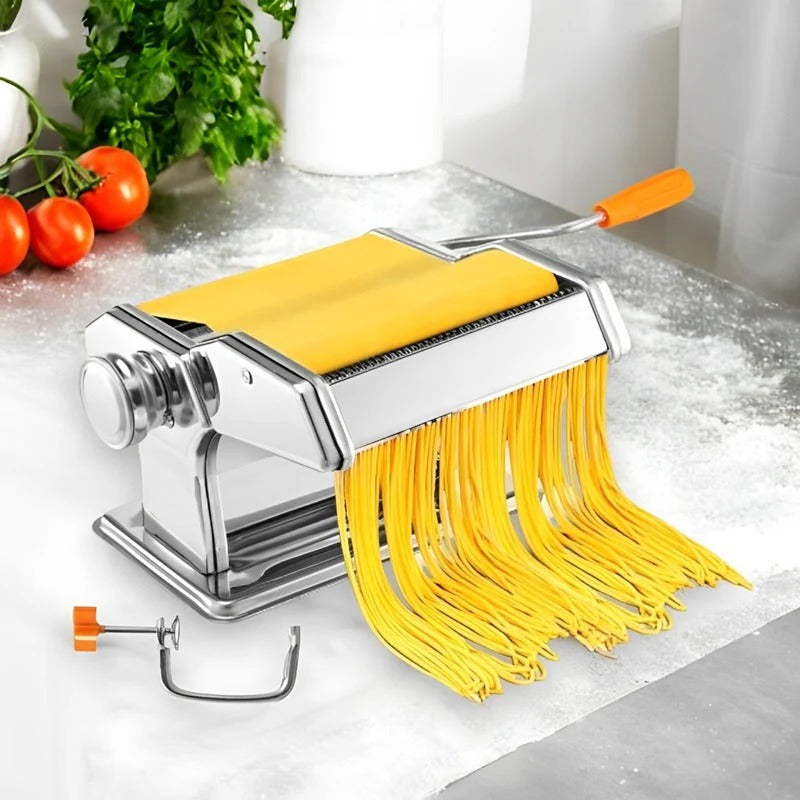 Premium Metal Pasta Machine with Variable Thickness Control - Befez